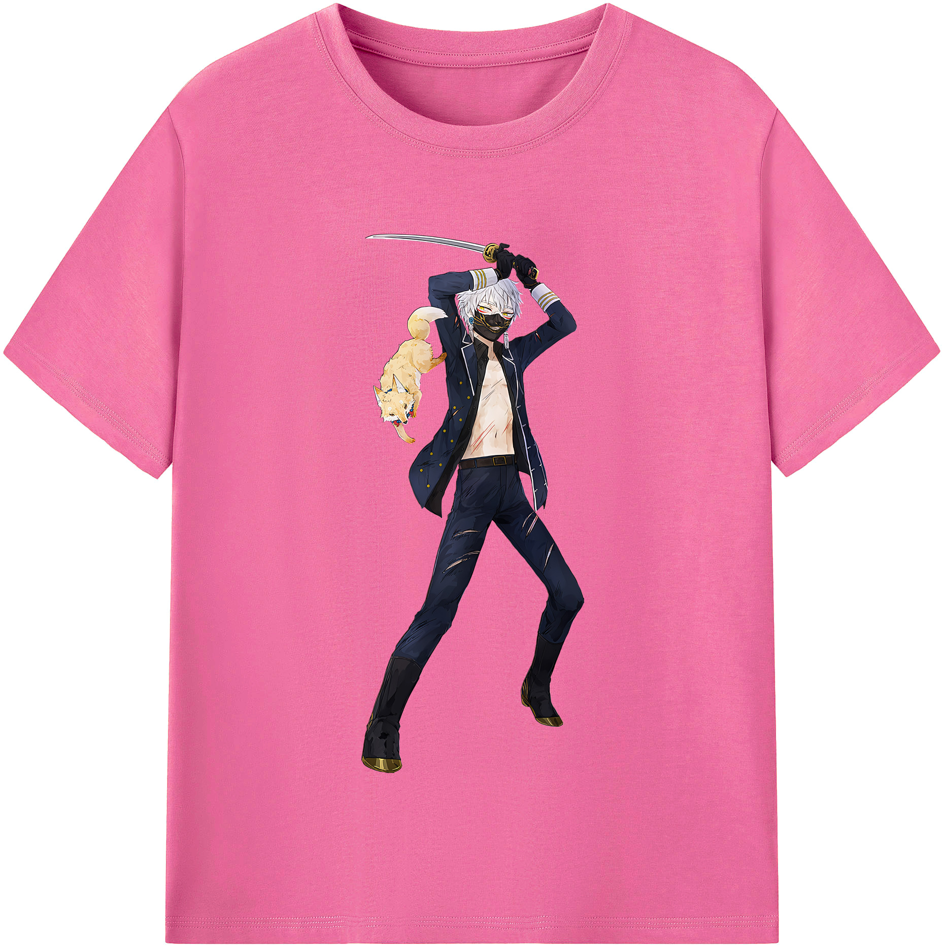 （画像用） 刀剣乱舞 Touken Ranbu レディースカジュアルプリントTシャツ（綿100％）